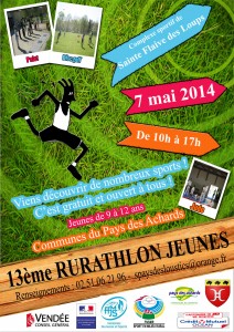 affiche rurathlon