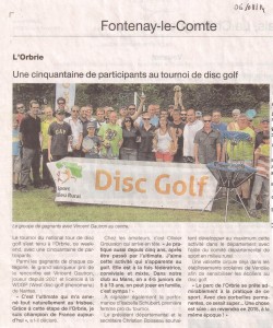 OF disc golf 2014